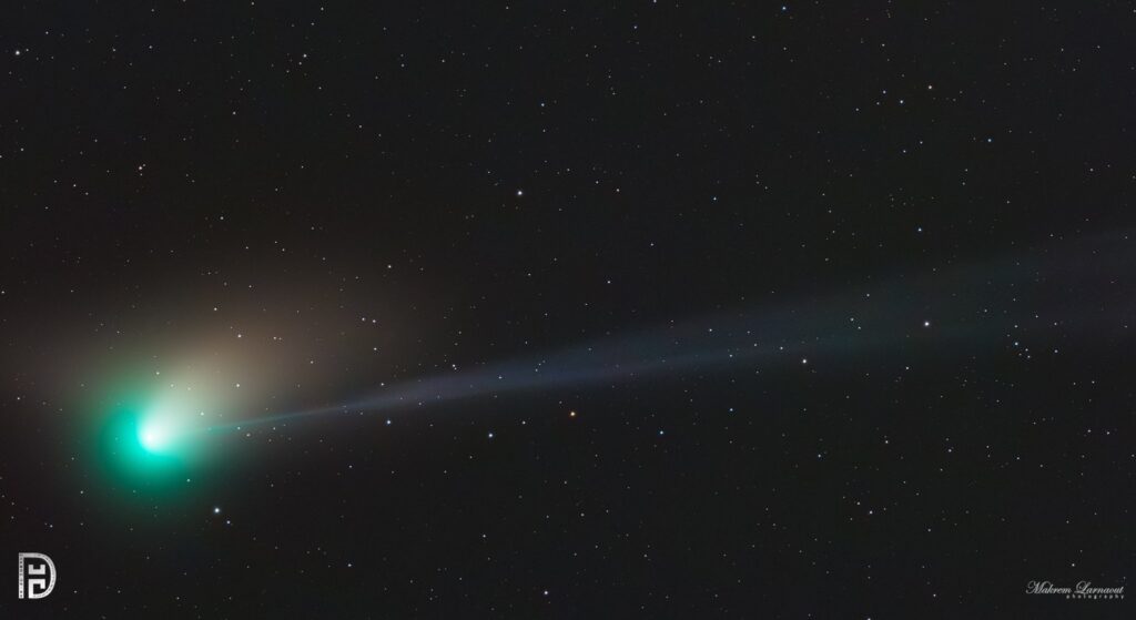 comet c 2022 e3 ztf tunisie makther